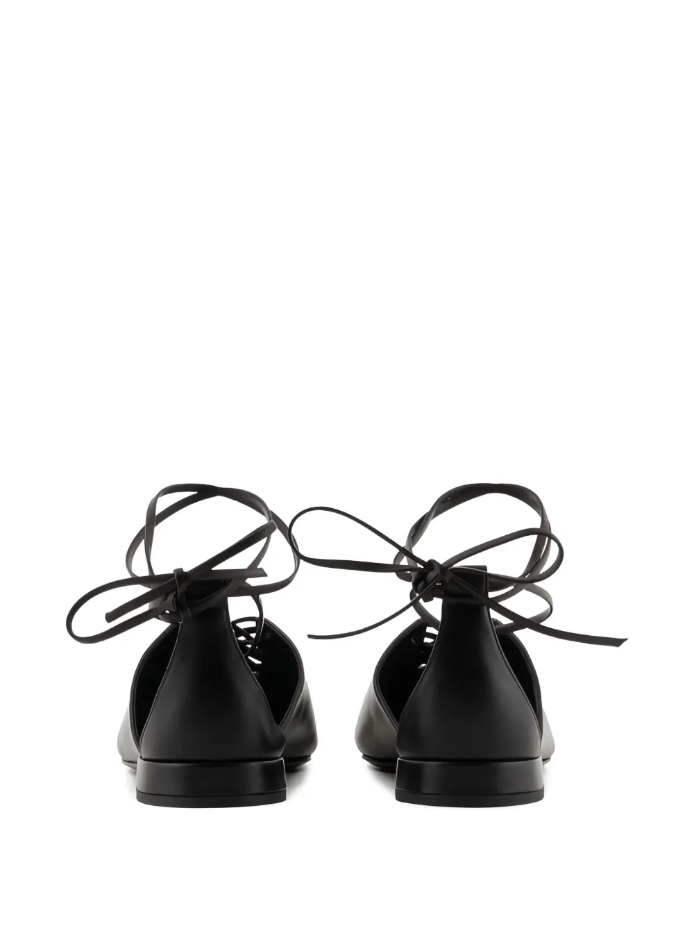 Giorgio Armani leather boots Black