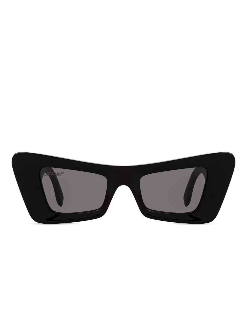 Off-white Accra Grey Cat Eye Unisex Sunglasses Oeri031 1007 49 In Black