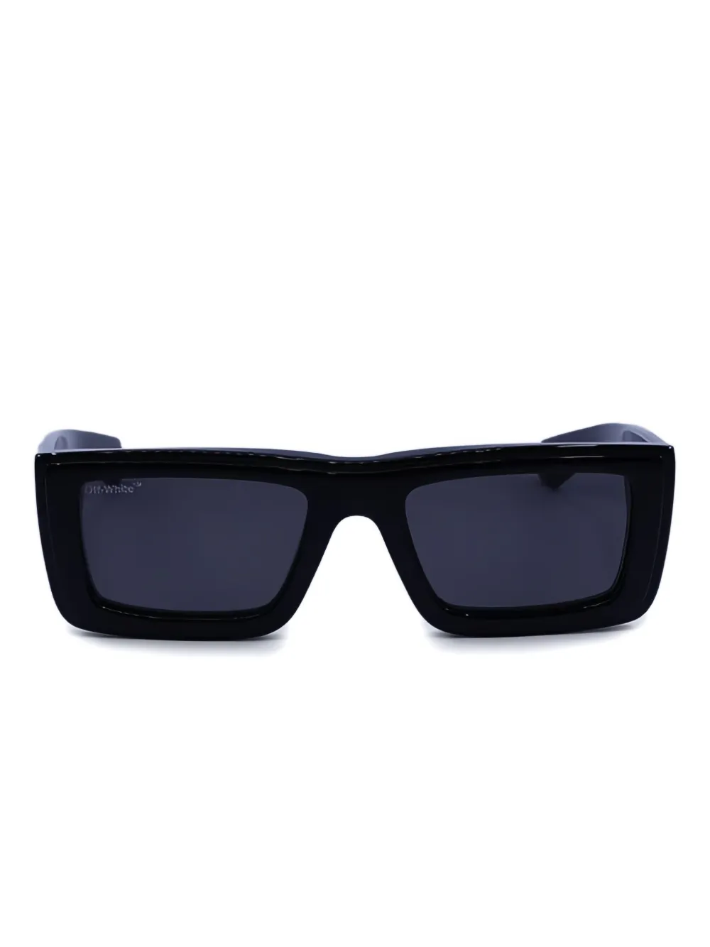 Off-white Jacob Rectangle-frame Sunglasses In Black