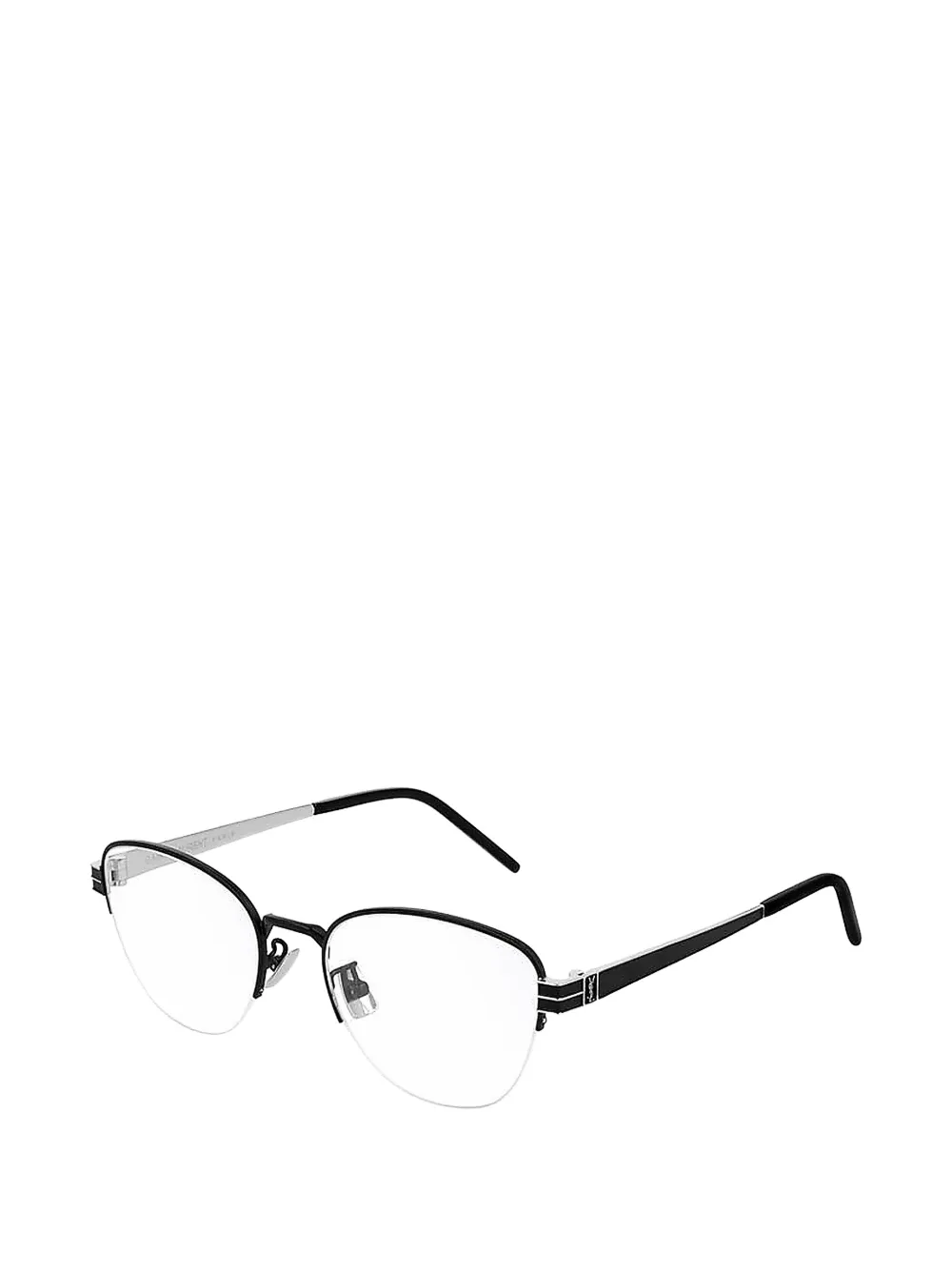 Saint Laurent Eyewear Bril met cat-eye montuur Zwart