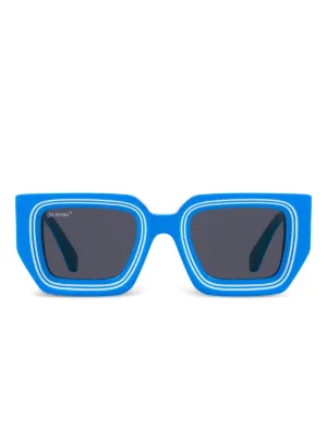 オフホワイト　サングラス　ホワイト　メンズ Off-White（オフホワイト）メンズ サングラス - FARFETCH