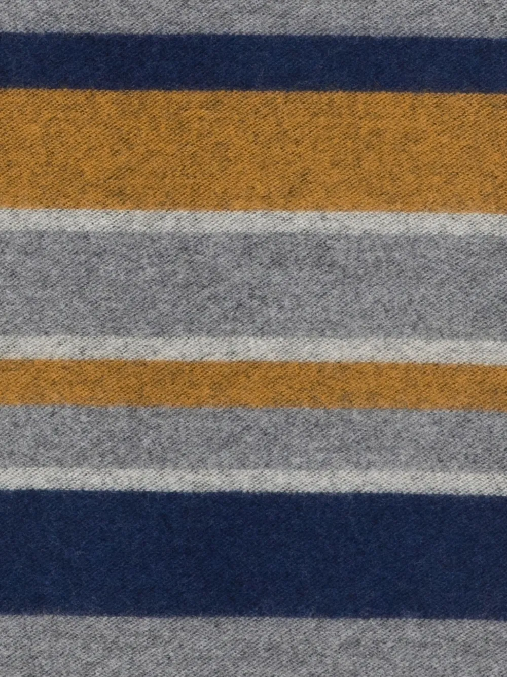 Paul Smith striped fringed scarf - Grijs