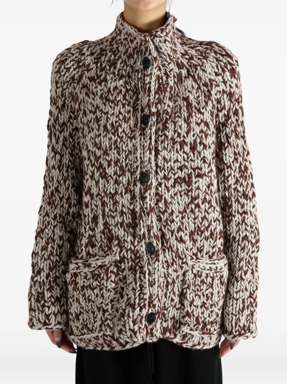 Casey Casey patch-pocket button cardigan | Cardigans | Image 2