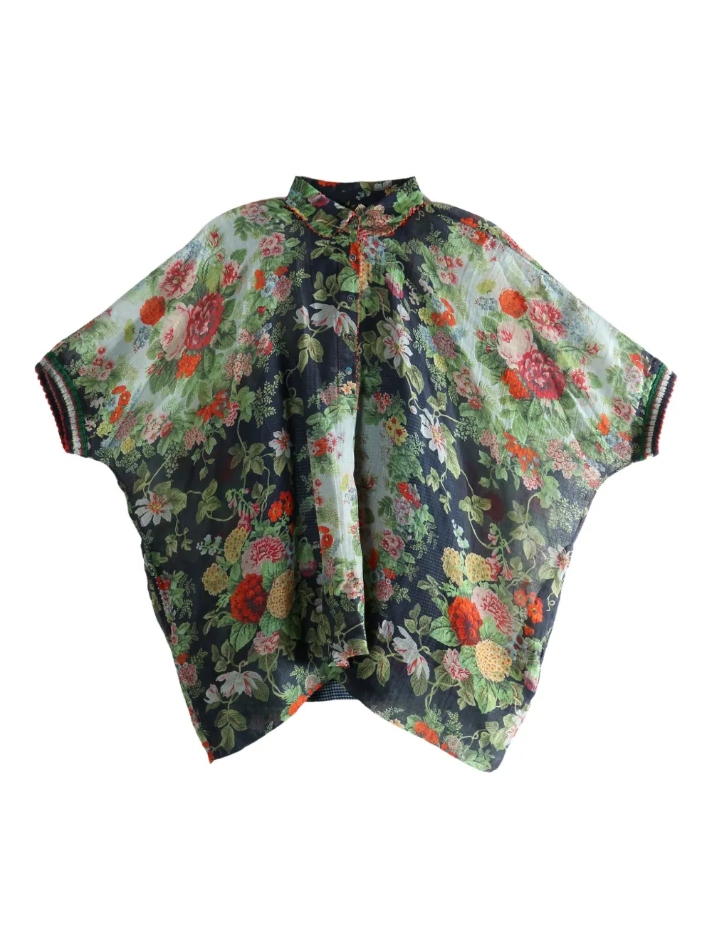 Pero floral-print shirt | Green | Image 1