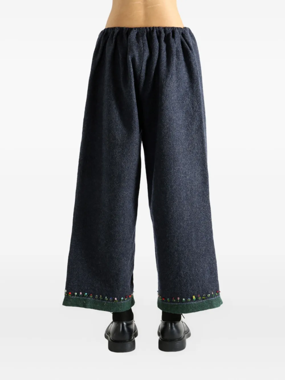 Péro Drawstring Cropped Trousers In Multi