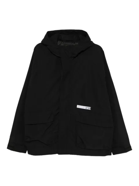 FINGERCROXX logo-patch jacket
