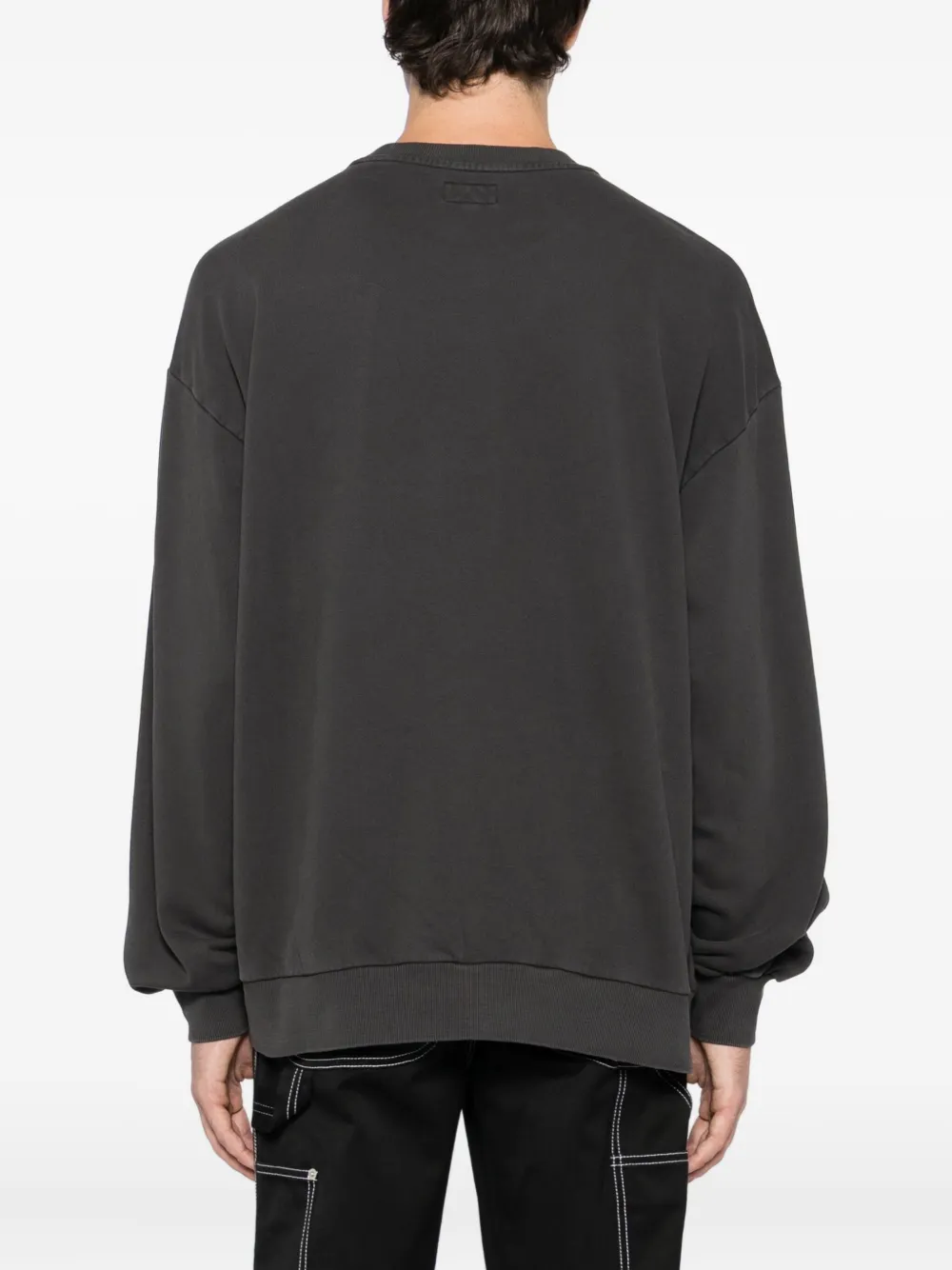 izzue Sweater met print Grijs