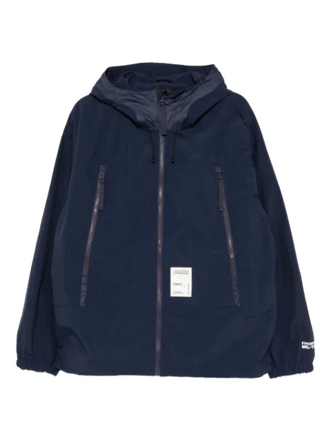 FINGERCROXX logo-patch jacket