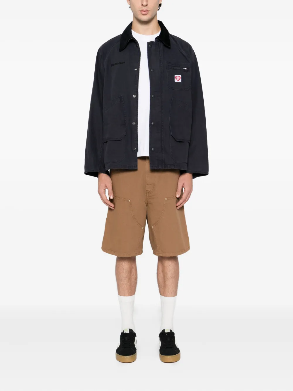 FINGERCROXX slogan-embroidered jacket | Shirt Jackets | Image 2