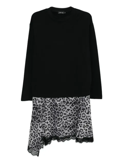 tout a coup vestido con diseño patchwork