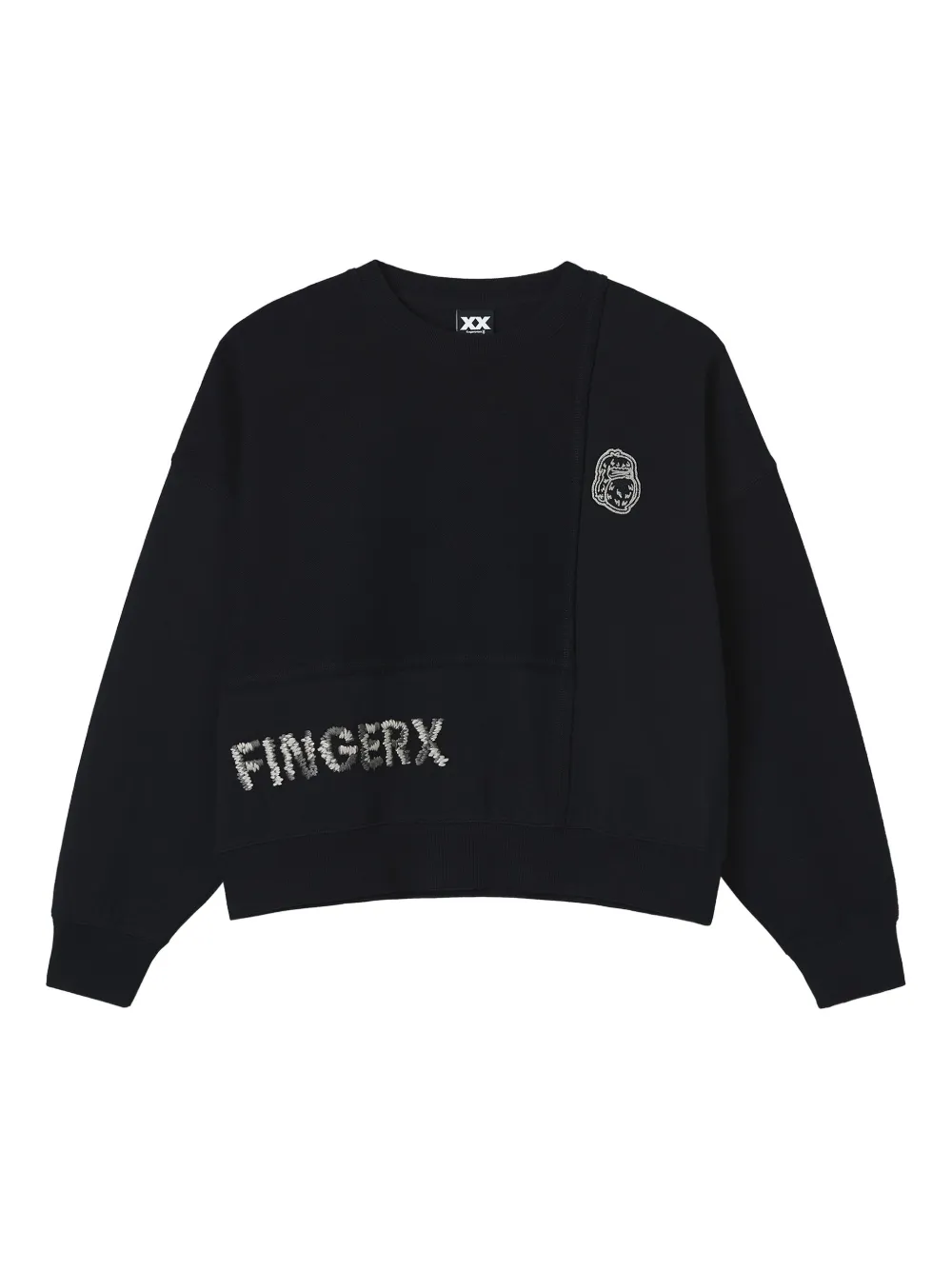 FINGERCROXX sudadera de algodón | negro | Image 1