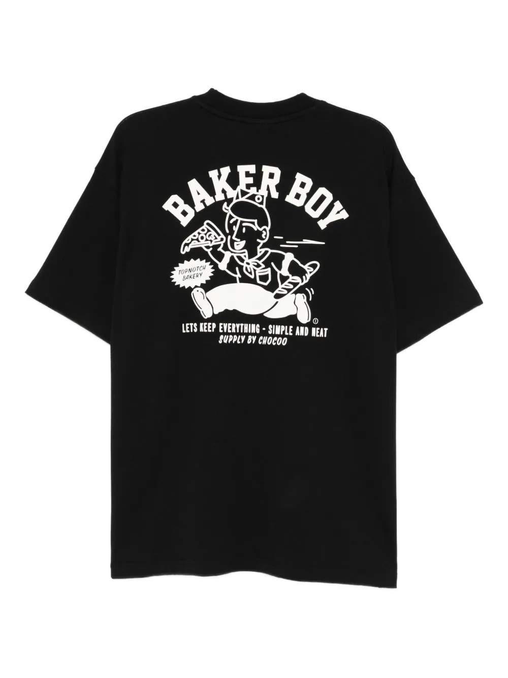 CHOCOOLATE T-shirt met grafische print - Zwart