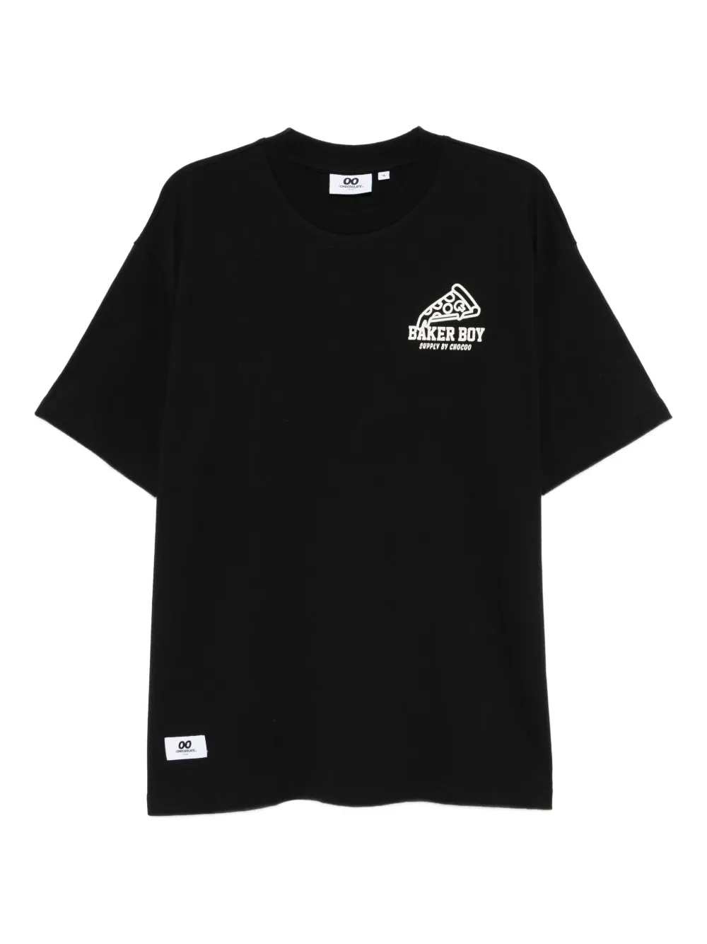 Chocoolate Graphic-print T-shirt In Black