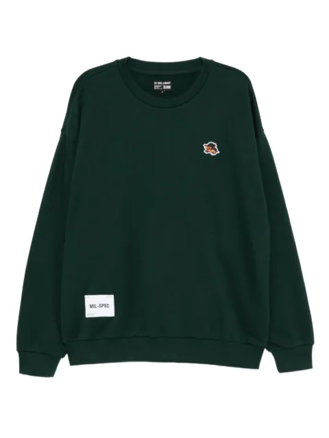 izzue logo-embroidered hoodie