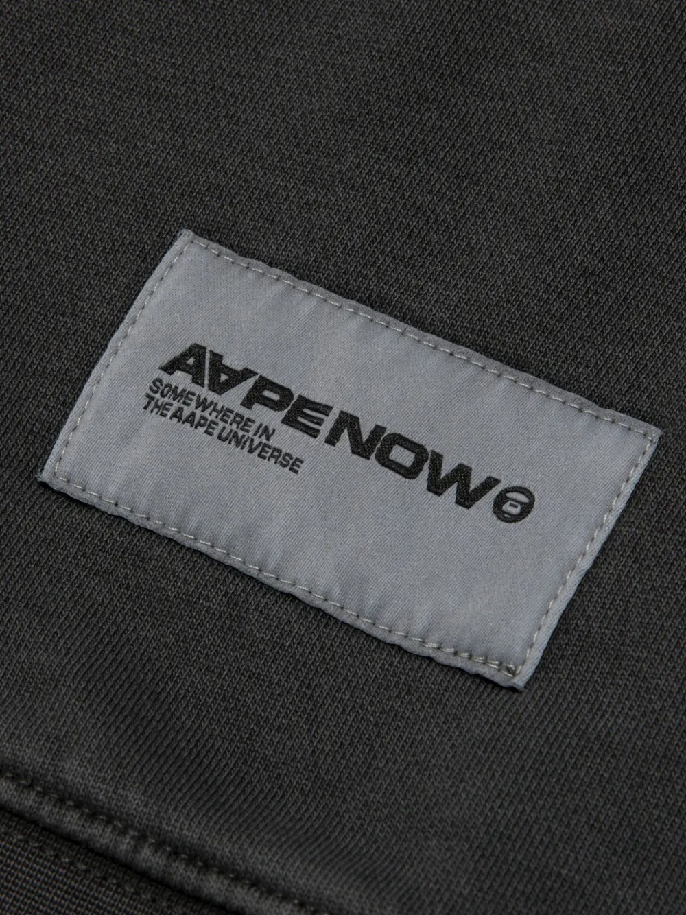 AAPE BY *A BATHING APE Sweater met logodetail Zwart