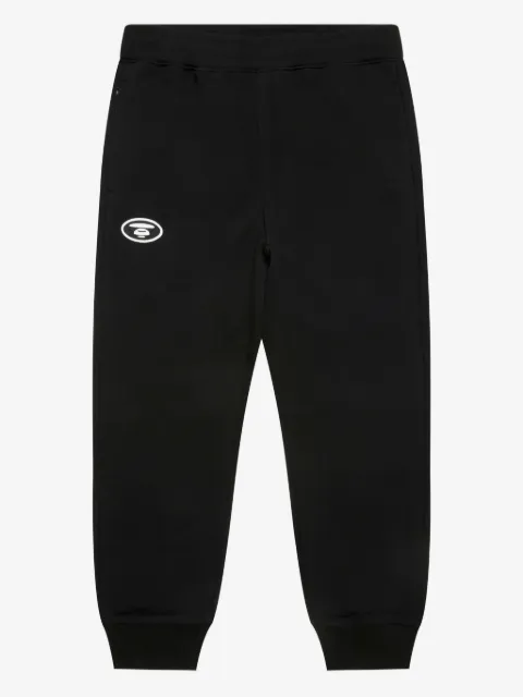 AAPE BY *A BATHING APE® embroidered-logo cuffed track pants