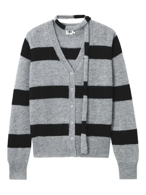 b+ab striped cardigan