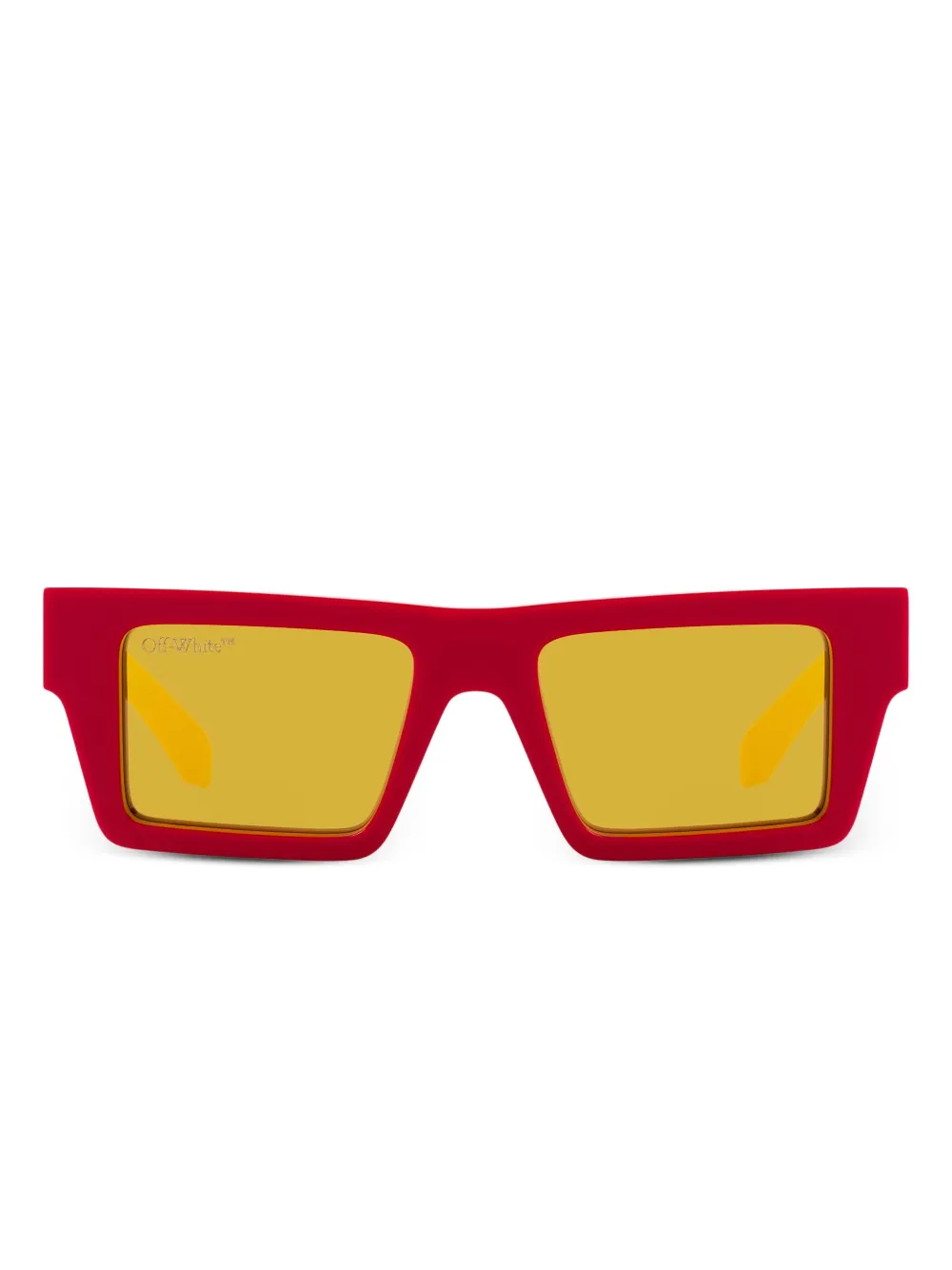 Off-White Nassau square sunglasses | Red | Image 1