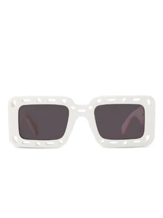 Off-White Eyewear Atlantic スクエアフレーム サングラス | ホワイト