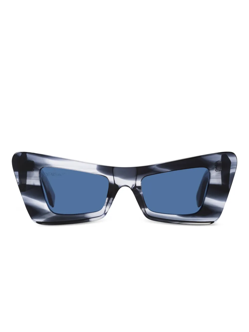 Off-White Occhiali da sole Accra cat-eye - Grigio