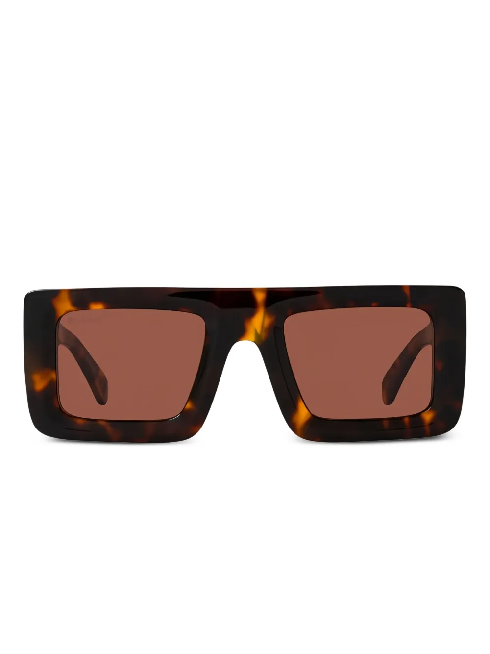 Off-White Leonard square sunglasses | Brown | Image 1