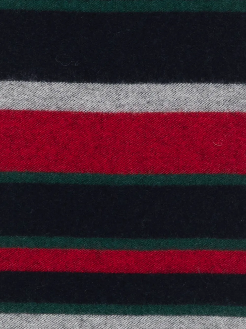 Paul Smith striped fringed scarf - Blauw