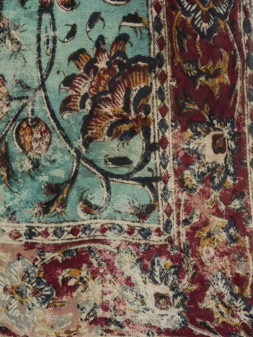 Faliero Sarti Floral-patterned Silk Scarf In Multi