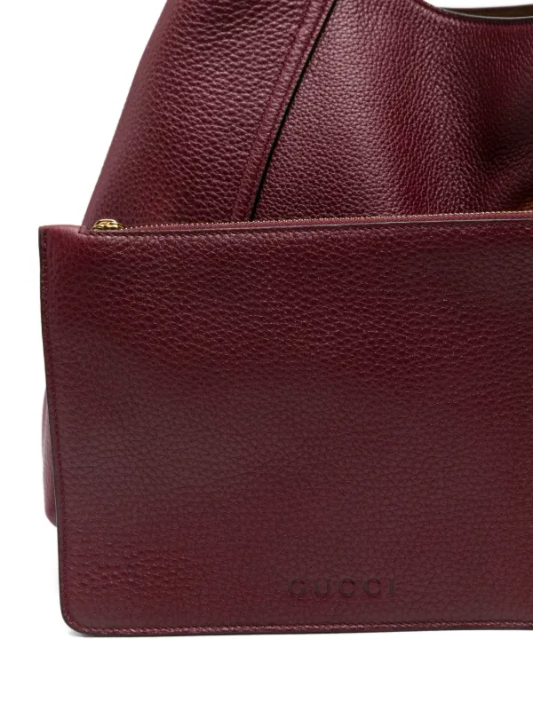Gucci Softbit ショルダーバッグ マキシ | レッド | FARFETCH JP
