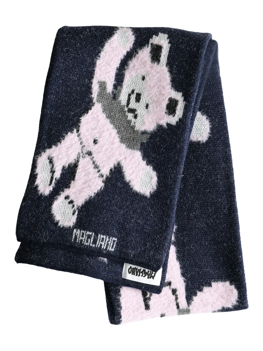 Magliano bear-embellishment wool scarf | Women | Image 2