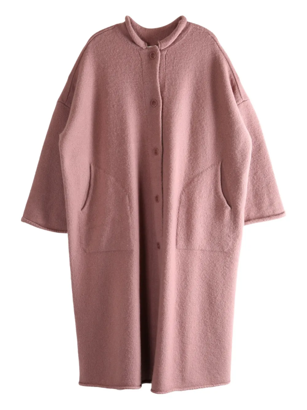 Casey Casey Softy button-front patch-pocket coat | Pink | Image 1