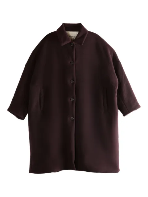 Casey Casey Big Blobby button-fastening cashmere coat