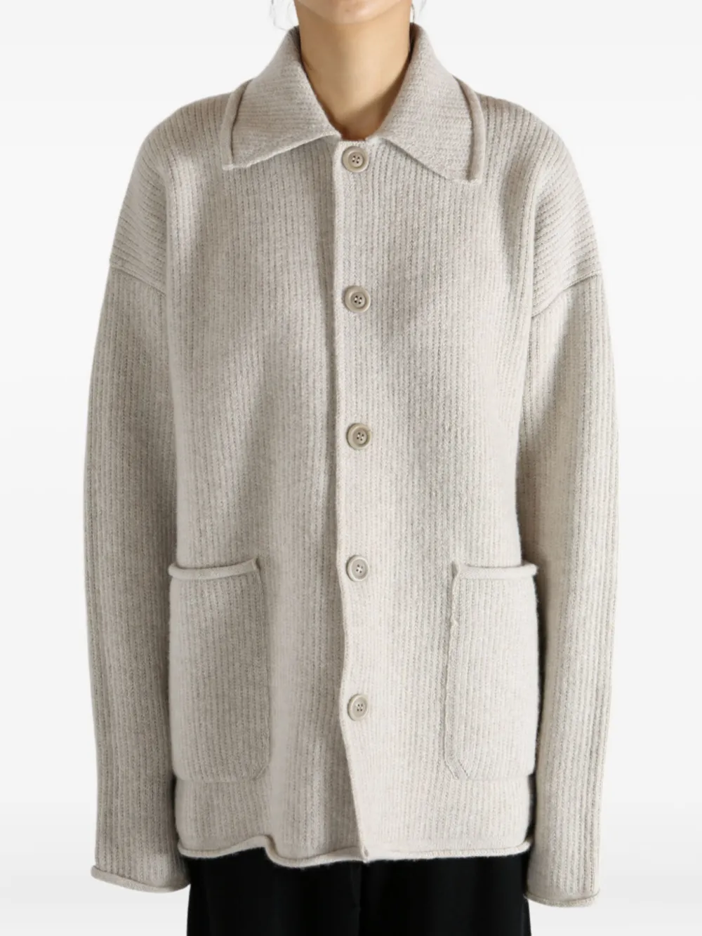 Casey Casey Rove ribbed wool cardigan | Cardigans | Image 2