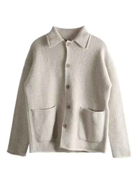 Casey Casey Rove ribbed wool cardigan