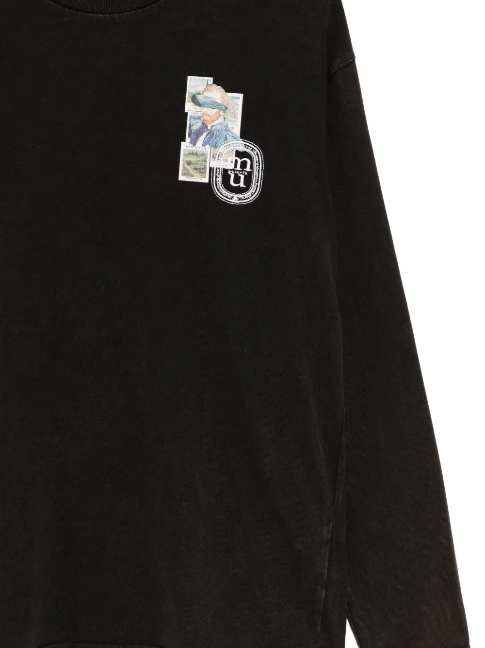 Musium Div. Graphic-print T-shirt In Black