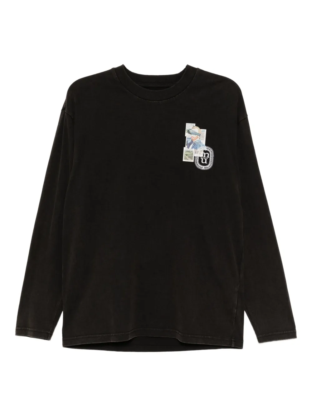 Musium Div. graphic-print T-shirt | Brown | Image 1