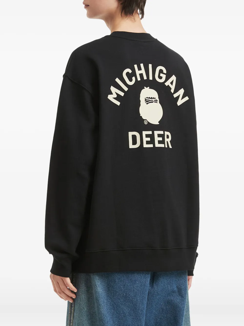 Fingercroxx Cotton Sweatshirt In Black