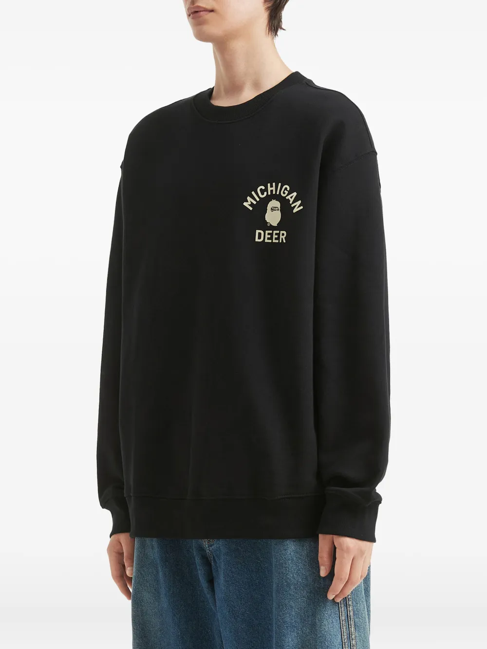 Fingercroxx Cotton Sweatshirt In Black