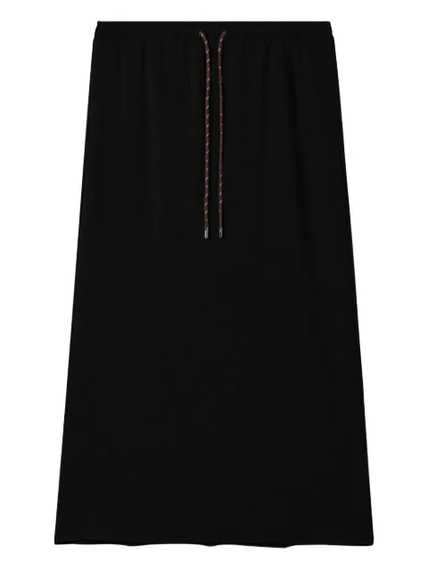 tout a coup drawstring midi skirt