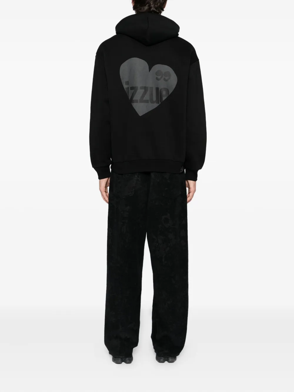 izzue logo-embroidered hoodie | Hoodies | Image 2
