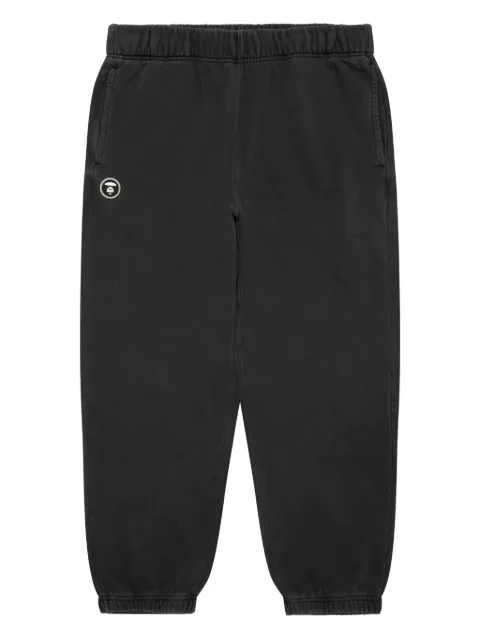 AAPE BY *A BATHING APE® logo-patch cuffed track pants