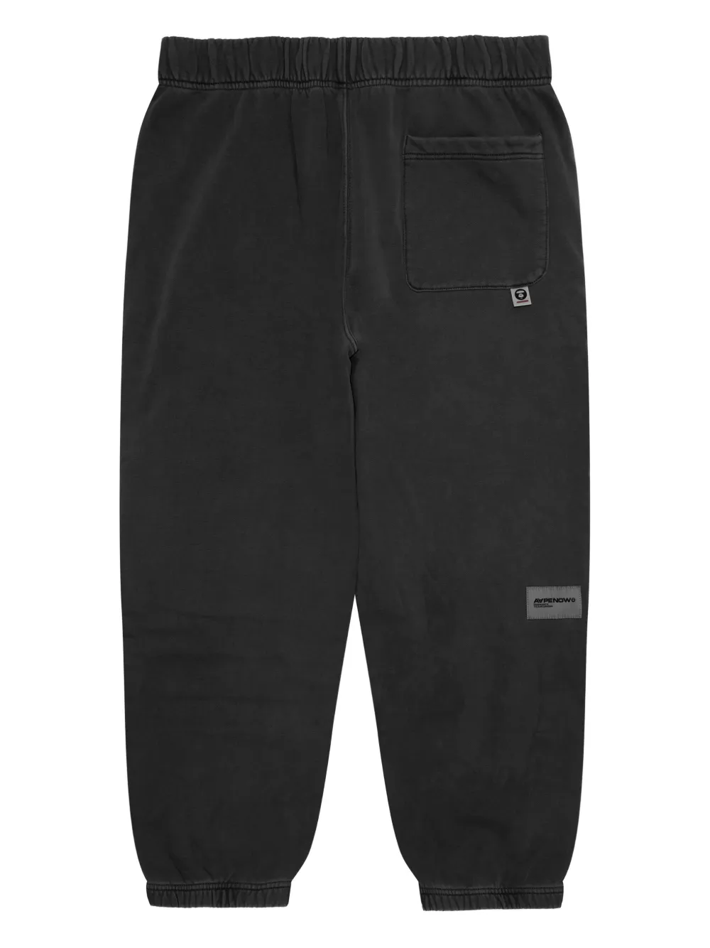 AAPE BY *A BATHING APE Trainingsbroek met logo patch - Zwart