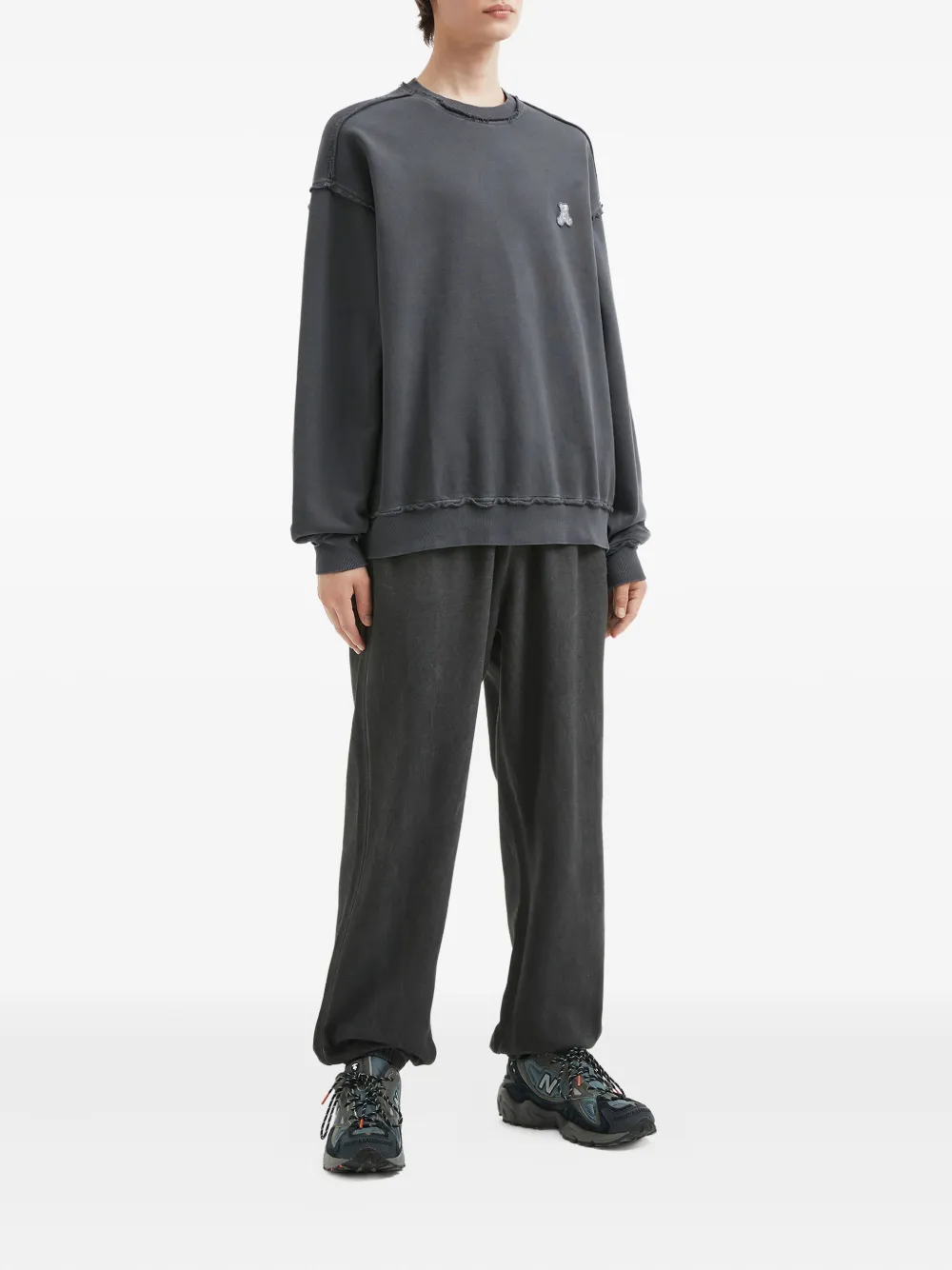 Izzue Sweater met ronde hals - Grijs