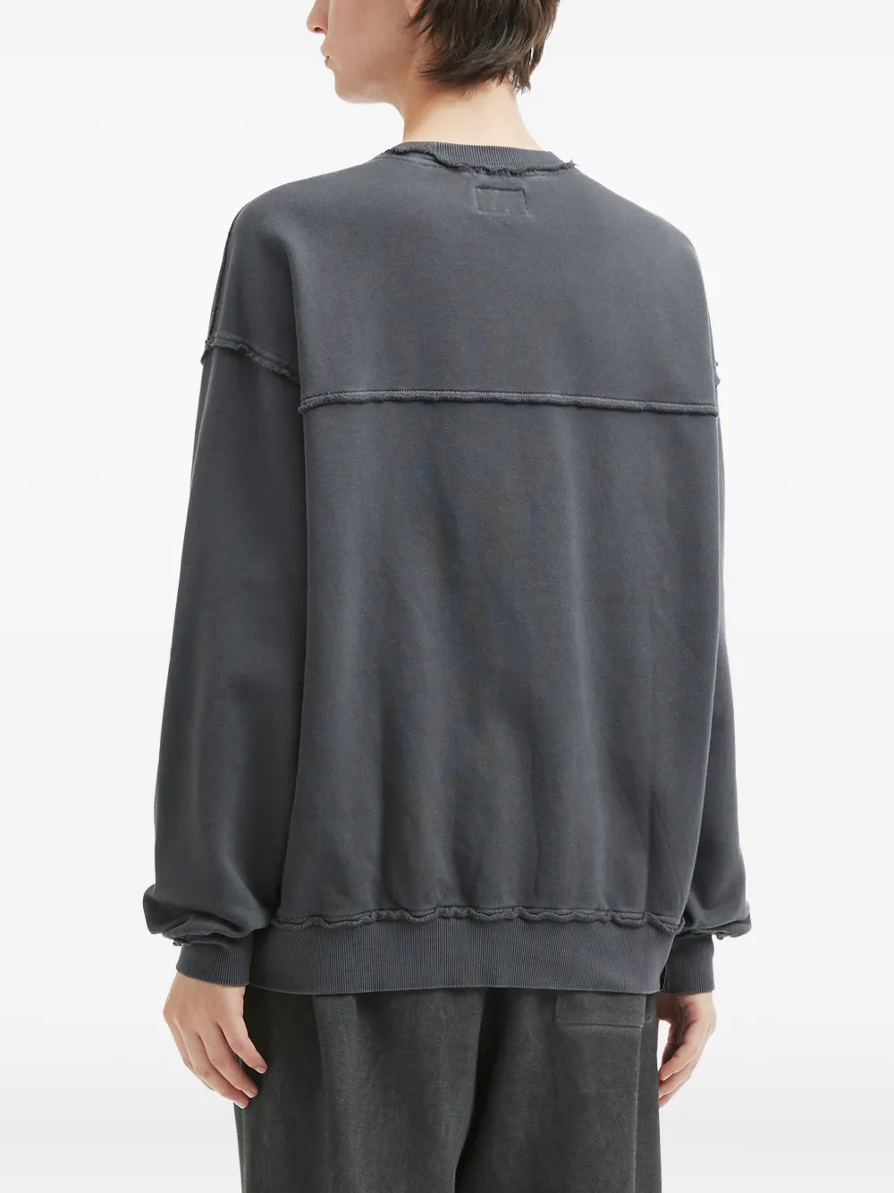 izzue Sweater met ronde hals Grijs