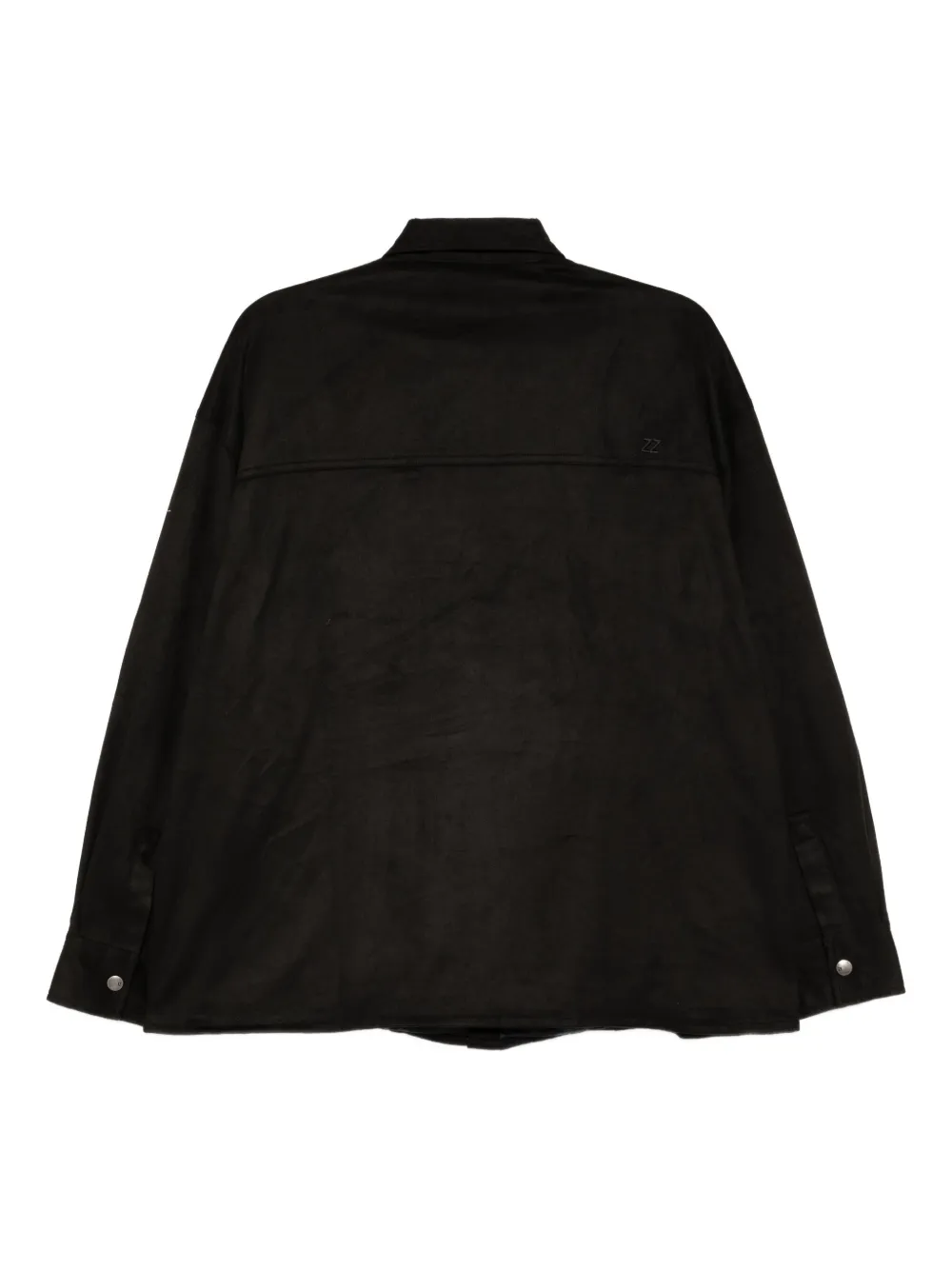 izzue logo-embroidered jacket | Shirt Jackets | Image 2
