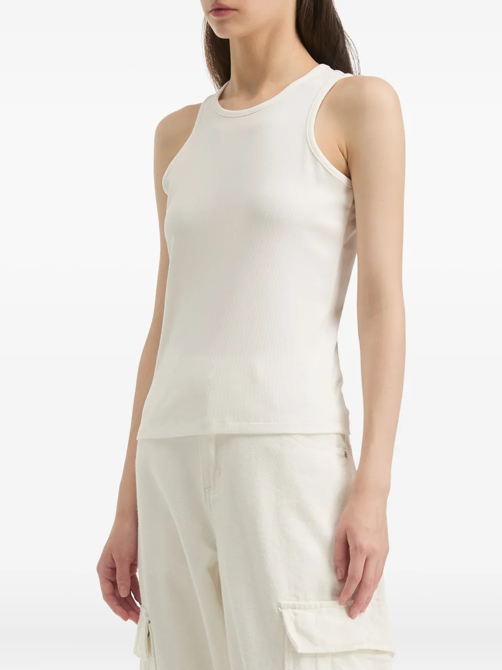 Tout A Coup One-shoulder Sweatshirt (set Of Two) In Pink