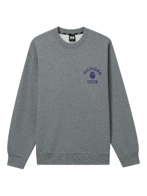 FINGERCROXX graphic-print crew-neck sweatshirt