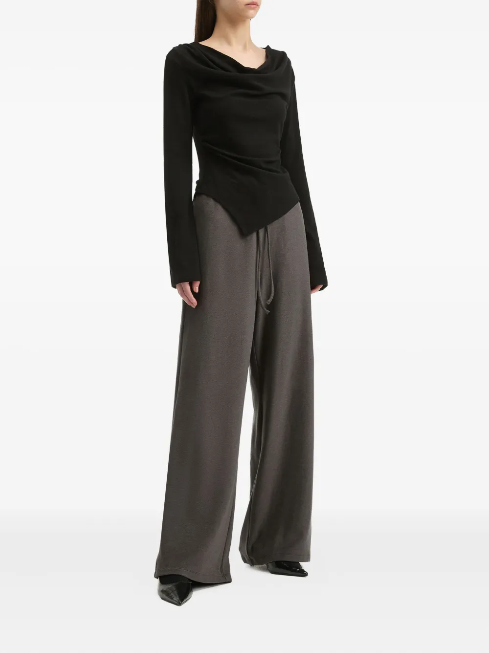 B+ab Broek met trekkoord - Grijs