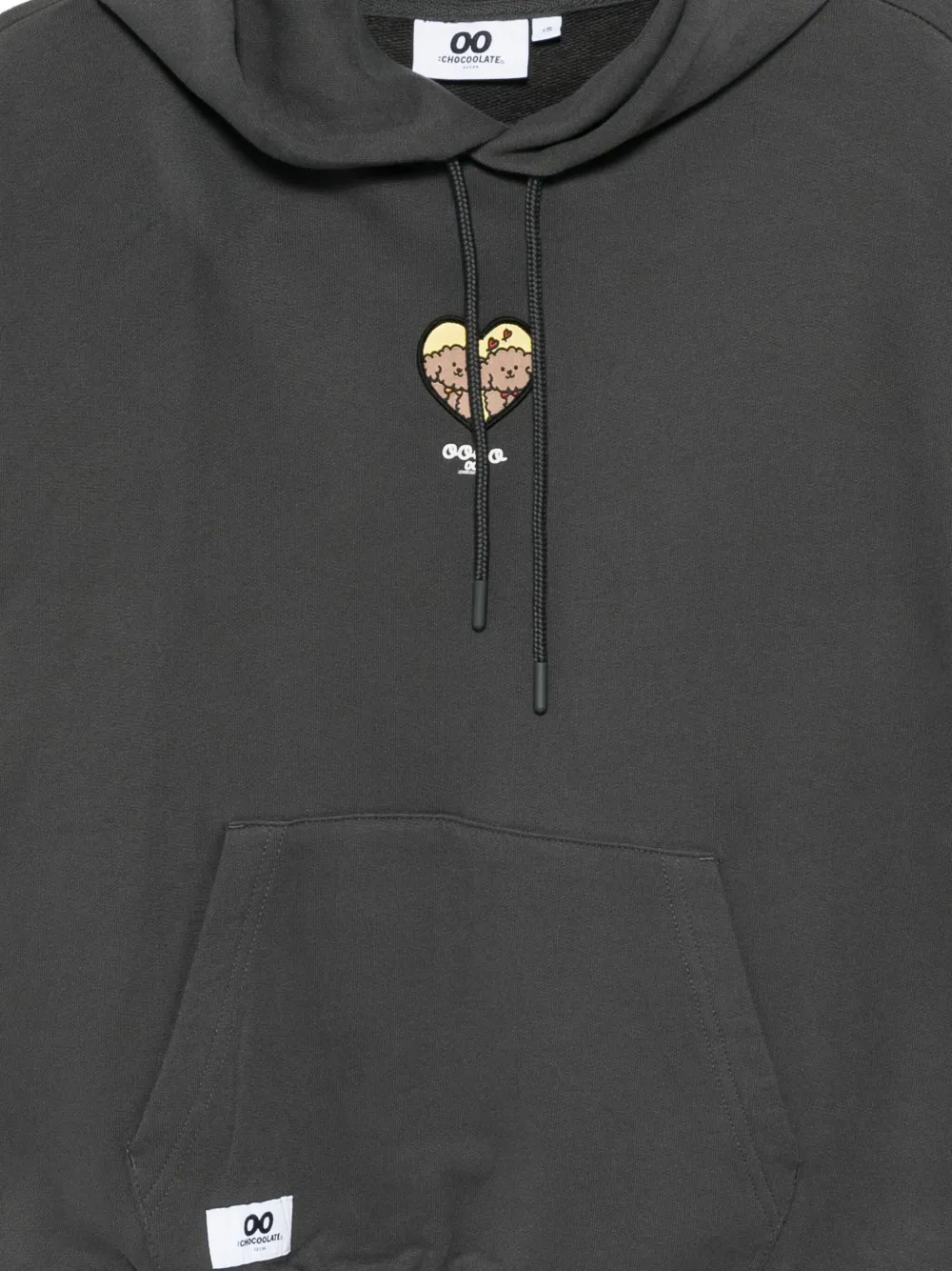 Chocoolate Logo-embroidered Hoodie In Multi
