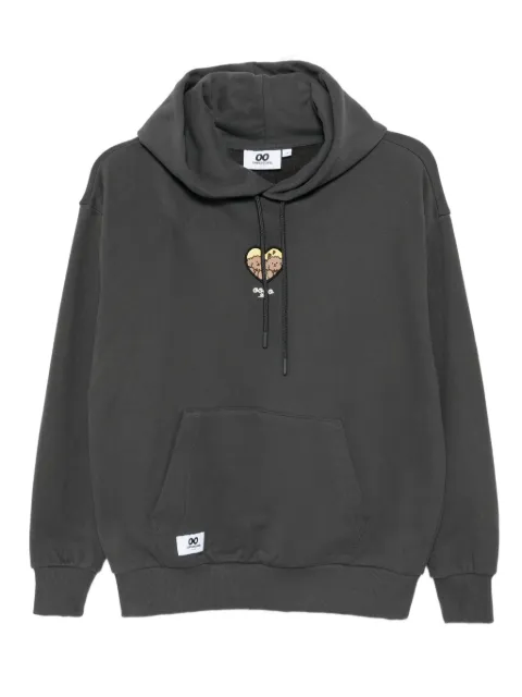 CHOCOOLATE logo-embroidered hoodie 