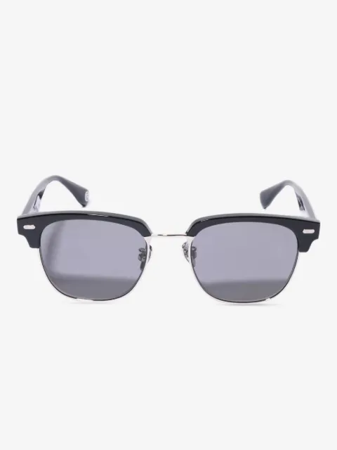 A BATHING APE® temple-detail square sunglasses
